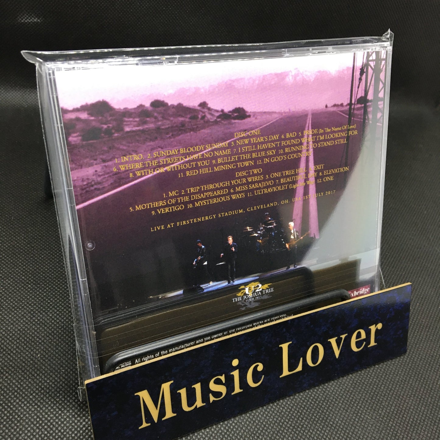 U2 / CLEVELAND 2017 (2CDR)