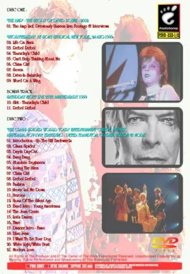 DAVID BOWIE / The Story Of David Bowie & Other Stories (2DVDR)