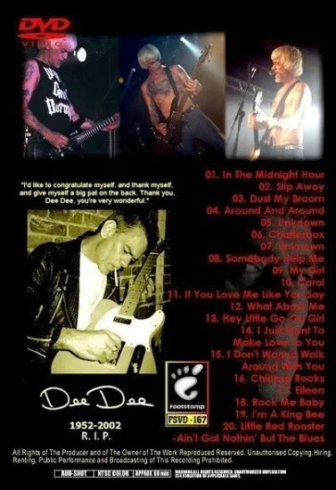 DEE DEE RAMONE / BLITZKRIEG BLUES (1DVDR)