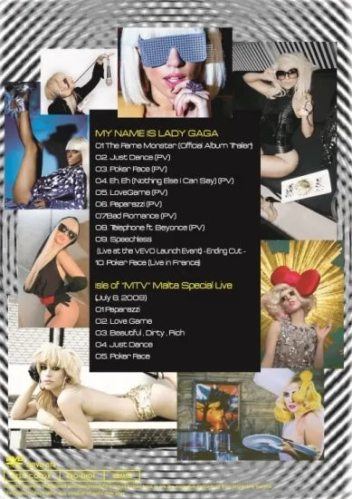 LADY GAGA / MY NAME IS LADY GAGA (1DVDR)