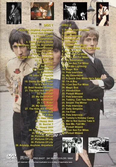THE WHO / AMAZING JURNEY 1965-1969 (2DVDR)