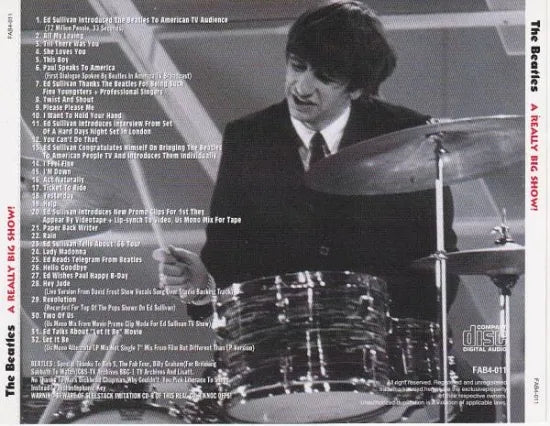 THE BEATLES / A REALLY BIG SHOW (1CD)