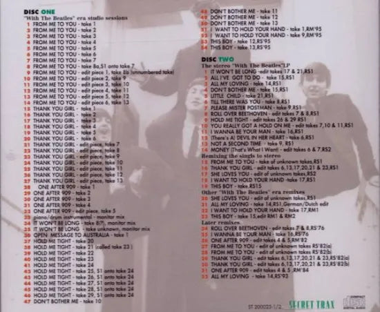 THE BEATLES / ONE BEFORE 911 (2CD)