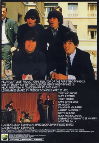 THE BEATLES / LOS BEATLES LIVE '65 (1DVD)
