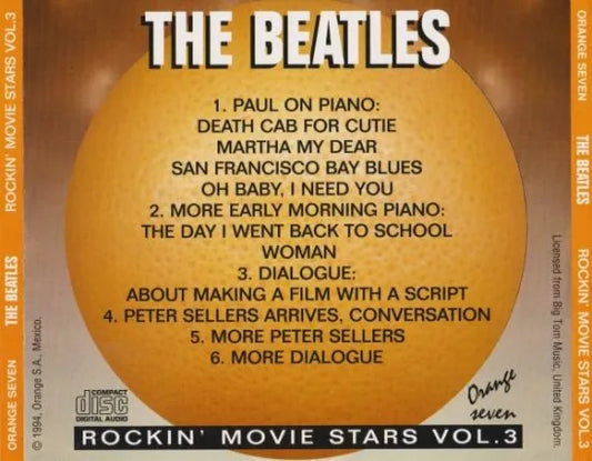 THE BEATLES / ROCKIN' MOVIE STARS VOL.3 (1CD)