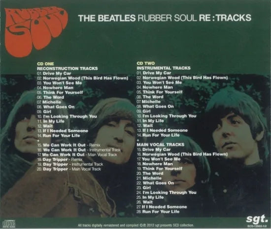 THE BEATLES / RUBBER SOUL RE:TRACKS (2CD)