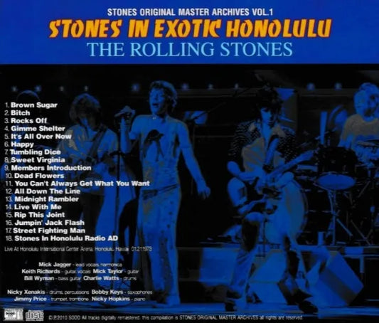 THE ROLLING STONES / STONES IN EXOTIC HONOLULU (1CD)
