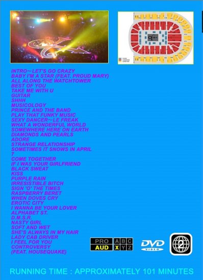 PRINCE / O2 ARENA, LONDON 9.9.2007 (1DVDR)