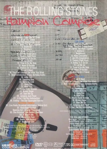 THE ROLLING STONES / HAMPTON COMPLETE (1DVD+2CD)