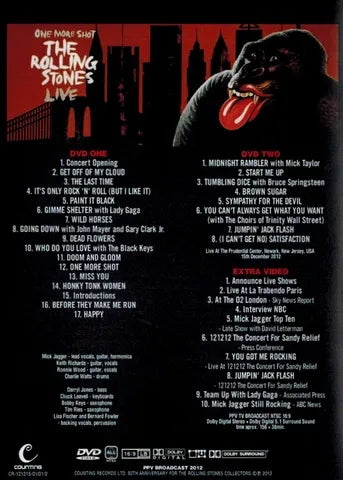 THE ROLLING STONES / One More Shot Live (2DVD)