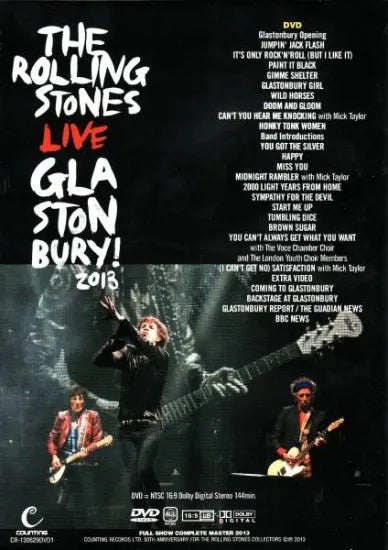 THE ROLLING STONES / GLASTONBURY! 2013 (1DVD)