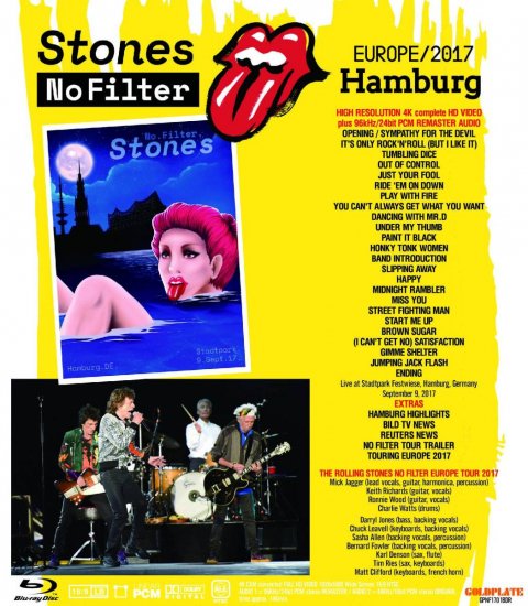 THE ROLLING STONES / No Filter Hamburg (1BDR)
