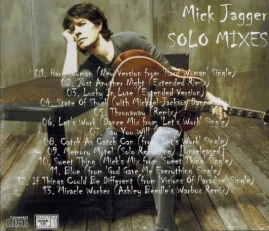 MICK JAGGER / SOLO MIXES (1CD+1DVDR)