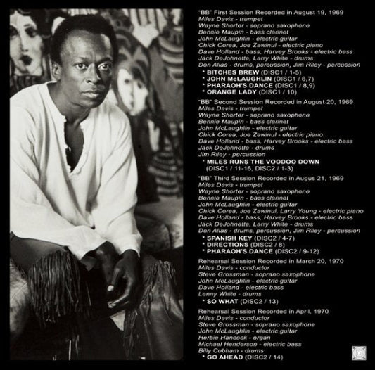 MILES DAVIS / UNRELEASED BITCHES BREW SESSIONS PLUS (2CD)