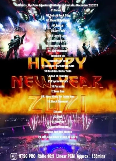 KISS / 2020 Goodbye (1BDR)