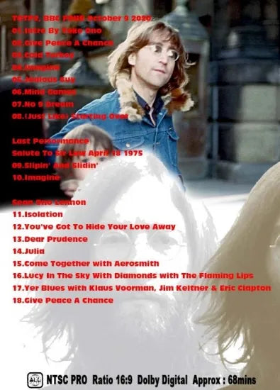 JOHN LENNON / Top of the Pops 2 (1DVDR)