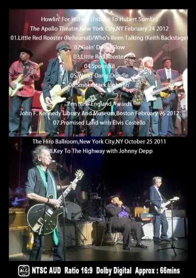 KEITH RICHARDS / Howlin' For Hubert (1DVDR)