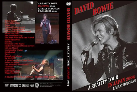 DAVID BOWIE / A REALITY TOUR IN JAPAN 2004 (1DVDR)