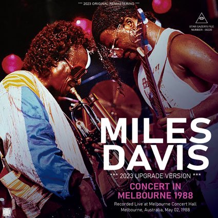 MILES DAVIS / 2023 UPGRADE VERSION CONCERT IN MELBOURNE 1988 (2CDR)