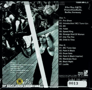 DEEP PURPLE / IN BERLIN (2CD)