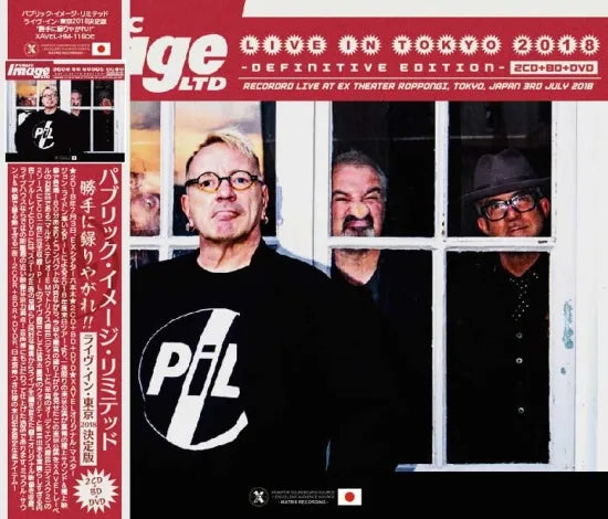 Public Image Ltd / Live in Tokyo 2018 Defenitive Edition (2CDR+1BDR+1DVDR)