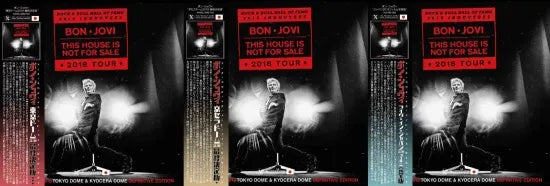 BON JOVI / Live in Japan 2018 Complete Definitive Edition (4CD+2DVD with Bonus 2BDR)