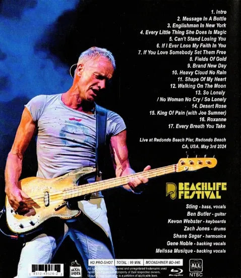 STING / BEACHLIFE FESTIVAL 2024 PRO-SHOT (1BDR)