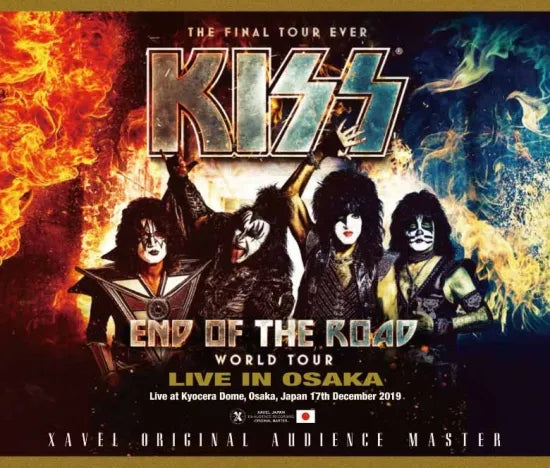 KISS / END OF THE ROAD WORLD TOUR 2019 LIVE IN OSAKA Limited Edition (2CDR+1BDR+1DVDR)
