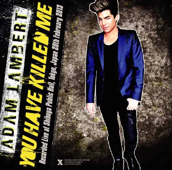 Adam Lambert / You Have Killed Me Live in Japan 2013 (1CDR)