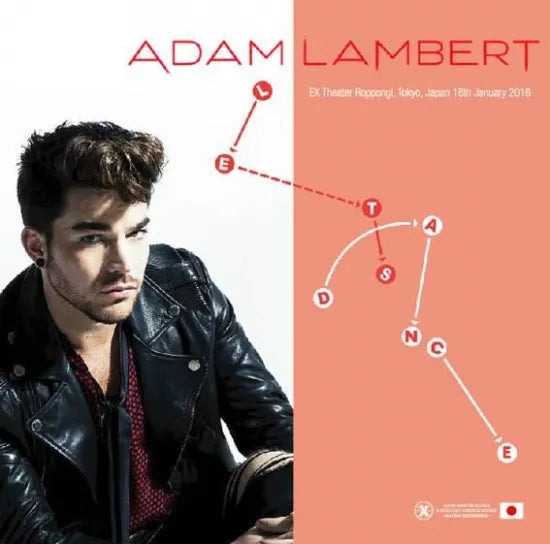 Adam Lambert / Let’s Dance Live in Japan 2016 The Final Night Tokyo (2CDR)