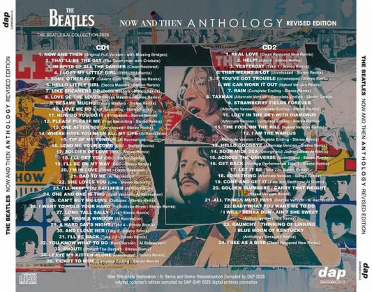 THE BEATLES / NOW AND THEN ANTHOLOGY REVISED EDITION THE BEATLES AI COLLECTION 2025 (2CD)