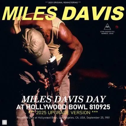MILES DAVIS / "MILES DAVIS DAY" AT HOLLYWOOD BOWL 810925 2025 UPGRADE VERSION (1CDR)