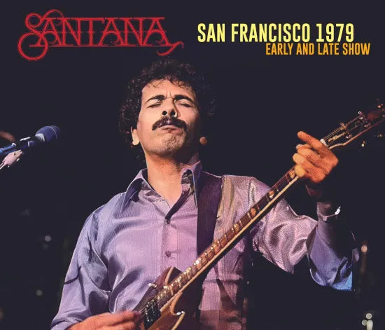 SANTANA / SAN FRANCISCO 1979 EARLY AND LATE SHOW SOUNDBOARD (3CDR)
