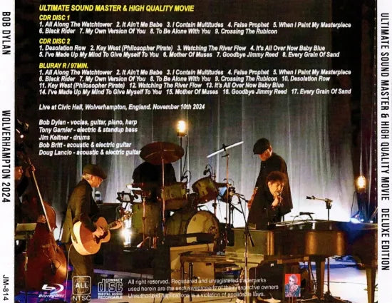 BOB DYLAN / WOLVERHAMPTON 2024 (2CDR+1BDR)