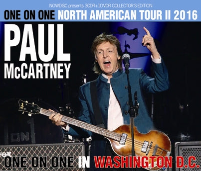 PAUL McCARTNEY / ONE ON ONE IN WASHINGTON D.C. (3CDR+1DVDR)