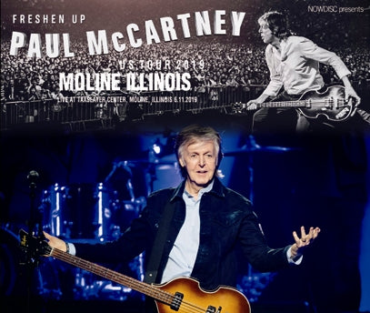 PAUL McCARTNEY / FRESHEN UP TOUR 2019 MOLINE ILLINOIS (3CDR)
