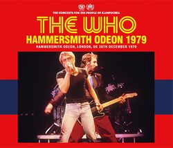 The Who / Hammersmith Odeon 1979 London UK (3CD)