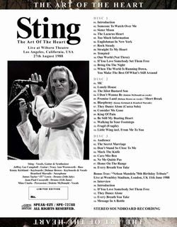 STING / THE ART OF THE HEART (3CD)