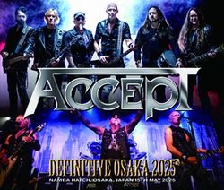 ACCEPT / DEFINITIVE OSAKA 2025 (4CDR)
