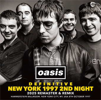 OASIS / DEFINITIVE NEW YORK 1997 2ND NIGHT 2025 REMASTER & REMIX (2CD)