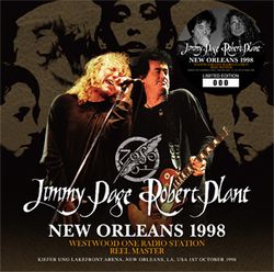 JIMMY PAGE & ROBERT PLANT / NEW ORLEANS 1998 WESTWOOD ONE RADIO STATION REEL MASTER (2CD)