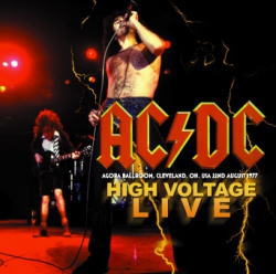 AC/DC / HIGH VOLTAGE LIVE CLEVELAND 1977 STEREO SOUNDBOARD (1CDR)