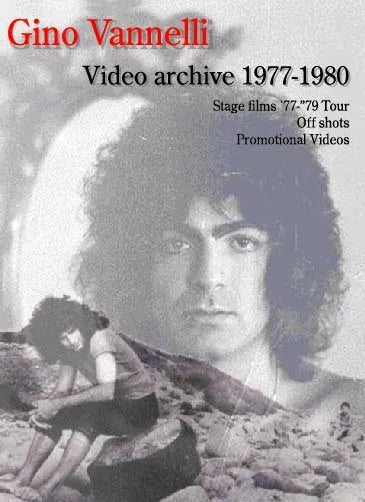 GINO VANNELLI / Video Archive 1977-1980 Pro-Shot (1DVDR)