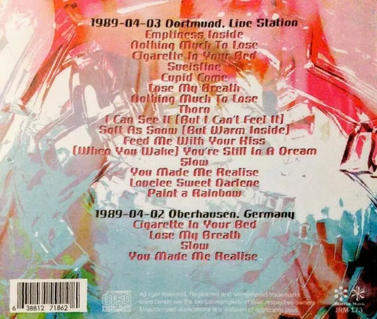 My Bloody Valentine / Bloody Rainbow Live 1989 (1CDR)