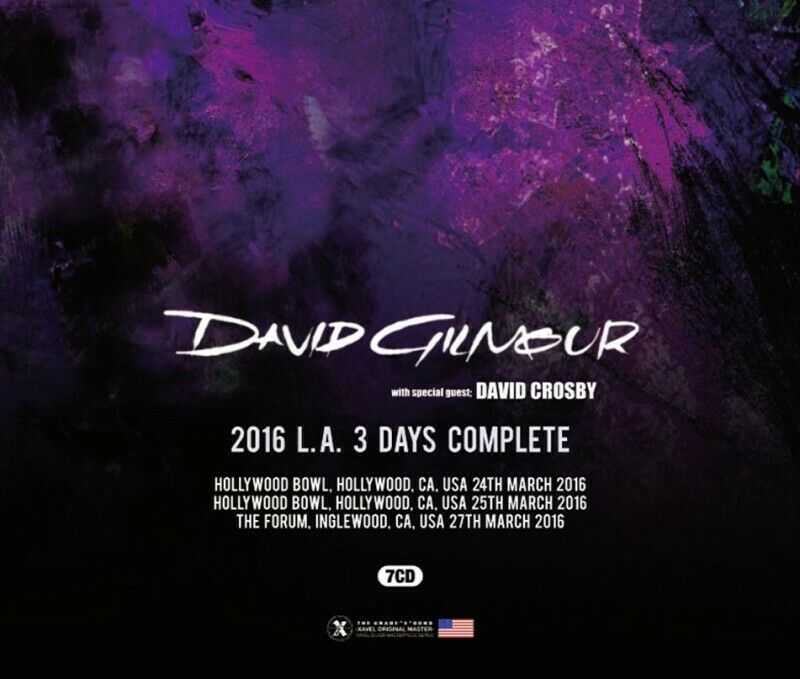 David Gilmour / 2016 L.A. 3 days Complete Limited Edition (7CD)