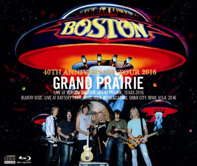 BOSTON / GRAND PRARIE 40th ANNIVERSARY TOUR 2016 (2CDR+1BDR)