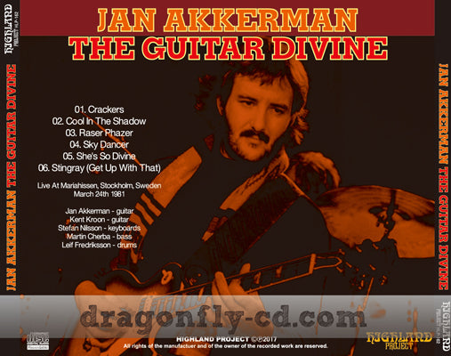 JAN AKKERMAN / THE GUITAR DIVINE Soundboard (1CDR)