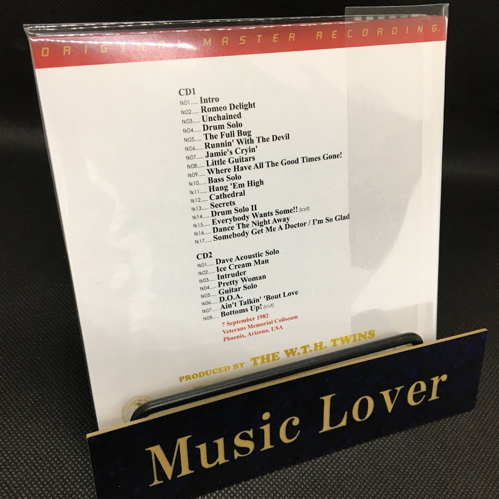 VAN HALEN / Phoenix Night 1982 (2CD) SOUNDBOARD Empress Valley New