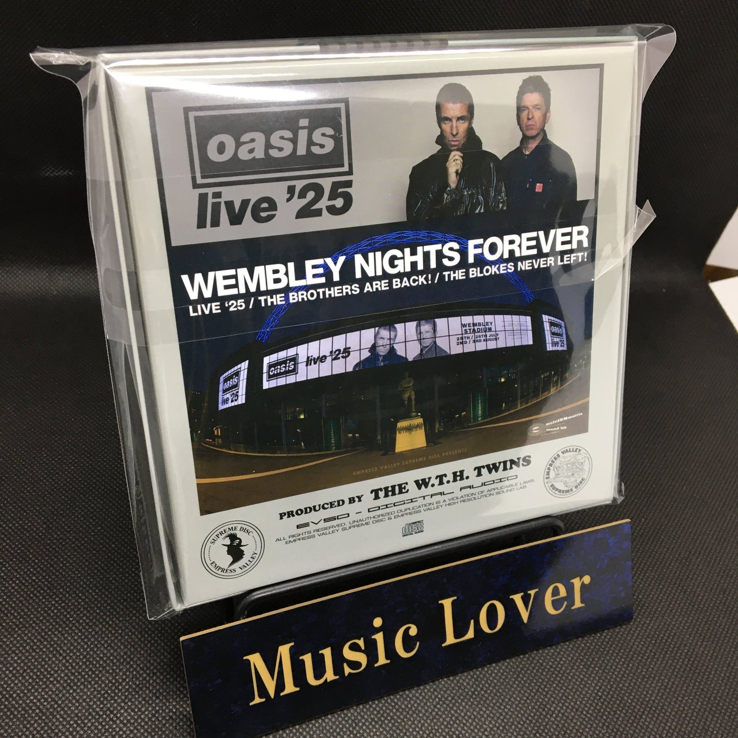 OASIS / WEMBLEY NIGHTS FOREVER (4CD) Booklet Box Empress Valley IEM SOUNDBOARD!