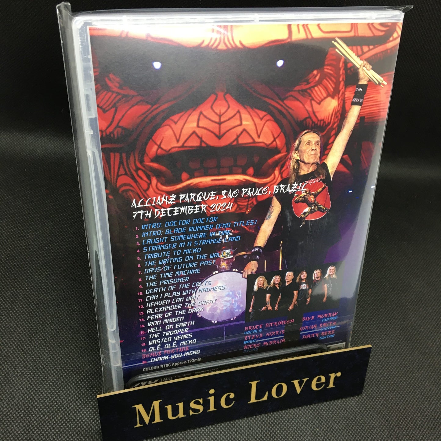 IRON MAIDEN / LAST GIG with NICKO: MULTICAM (1DVDR)